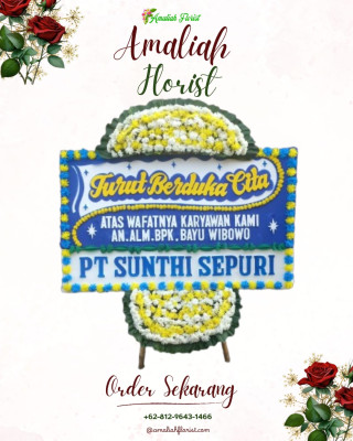 Papan Bunga Duka di Tandurusa